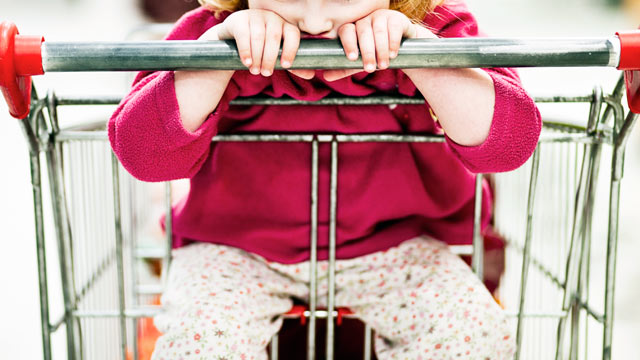 PHOTO: The handles of almost two-thirds of the shopping carts tested in a 2007 study at the University of Arizona were contaminated with fecal bacteria.