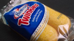 PHOTO: A photo of a twin pack of Hostess Twinkies is viewed in Washington,DC.