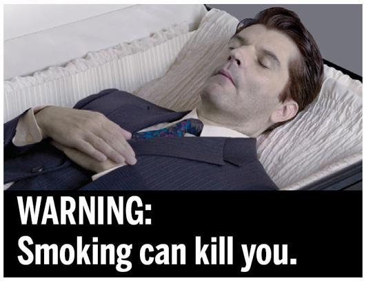 Cigarette packaging slide show 