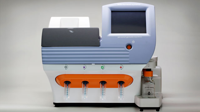 PHOTO: Ion Torrent's Personal Genome Machine contains 1.5 million sensors, each of which can hold a single strand DNA fragment.