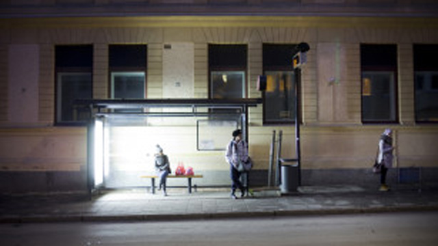 PHOTO: Umea Energi is working to provide light boxes, seen here, in Sweden to combat Seasonl Affective Disorder during the long Swedish winter.