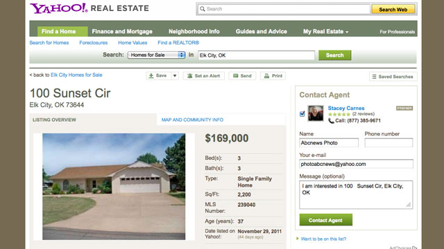 PHOTO: The real estate listing of the house where Diptiben Mistry was held virtually imprisoned by her in-laws, according to her lawsuit, is shown here.