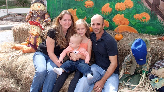 PHOTO: Aubrey Opdyke got the flu when she was pregnant in 2009 and had to fight for her life. Her baby only lived seven minutes. This is her family today.