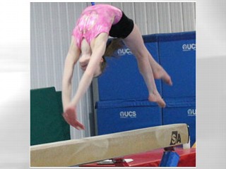 Young Gymnasts Jump High, Fall Hard