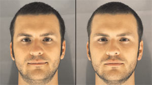 PHOTO Swedish researchers say theyâ??ve confirmed the science behind the concept of beauty sleep. Here, a study participant is shown after 8 hours of sleep (left) and after severe sleep deprivation (right).
