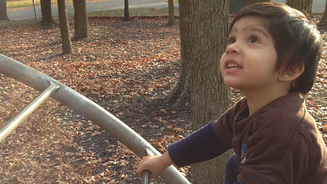 PHOTO: Three-year-old Umar Khan faced a life-threatening situation when he swallowed a lithium