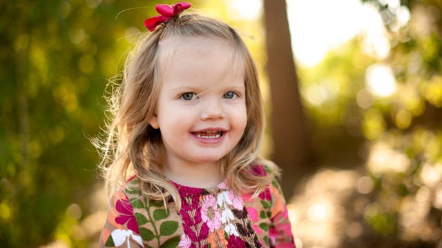PHOTO: Campell Pruden, 3, diagnosed and hospitalized with systemic juvenile idiopathic arthritis in November 2011.