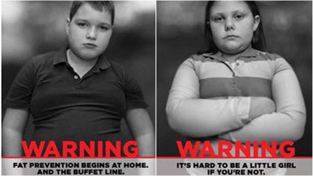 PHOTO: Children's Healthcare of Atlanta's Strong4Life campaign features a series of TV and print ads with statements made by overweight children.