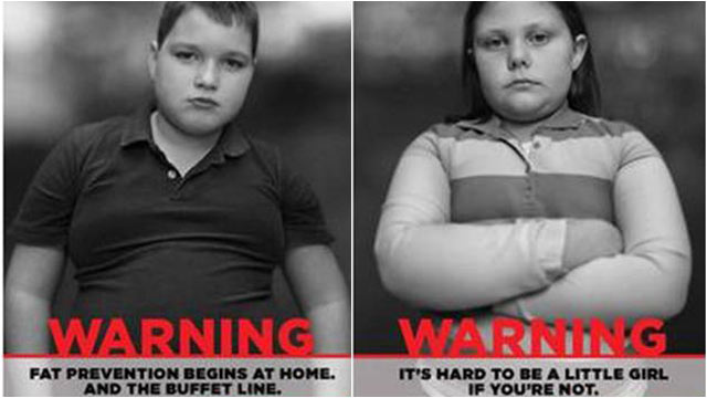PHOTO: Childrens Healthcare of Atlantas Strong4Life campaign features a series of TV and print ads with statements made by overweight children.