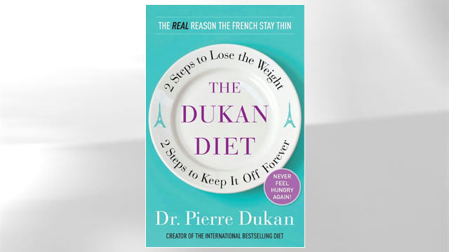 PHOTO The cover of the book titled "Dukan Diet" is shown.