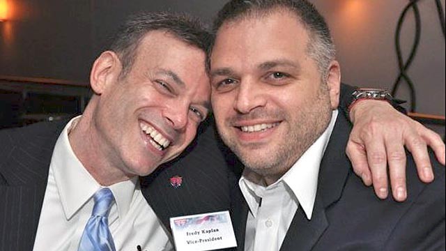 PHOTO: Fredy H. Kaplan and Anthony Cipriano have their names in the New York City lottery to be among the first gay couple to marry.