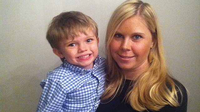 PHOTO: Ali Bergstrom and her son, Chille.
