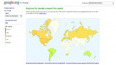 PHOTO: Google Flu Trends