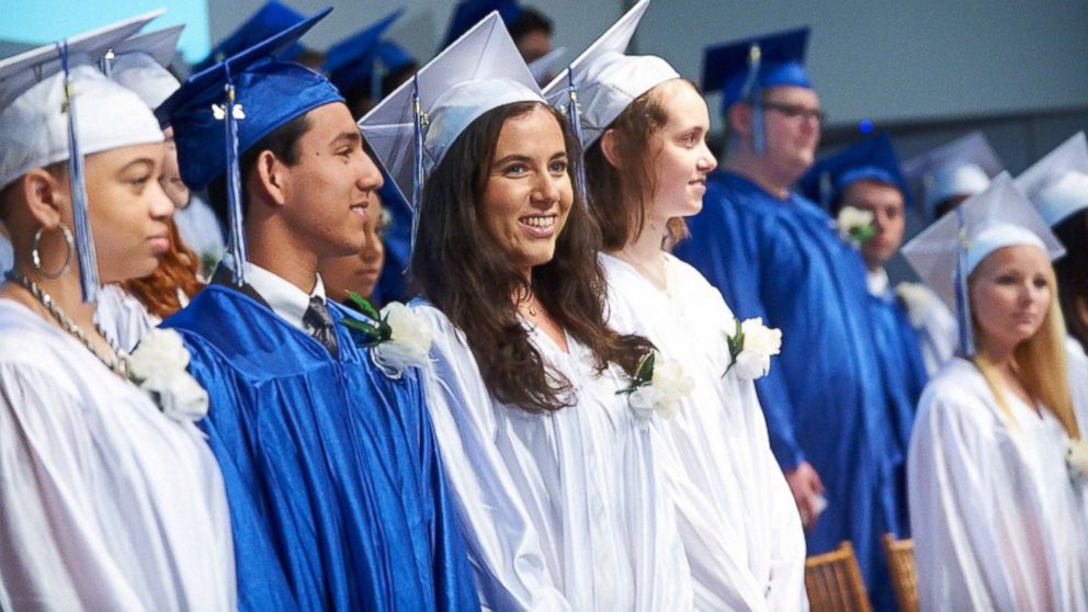 PHOTO: The ceremony is also a way for the hospital to celebrate academic achievement. The hospital works with the NYC Department of Education Hospital Schools to put it on.