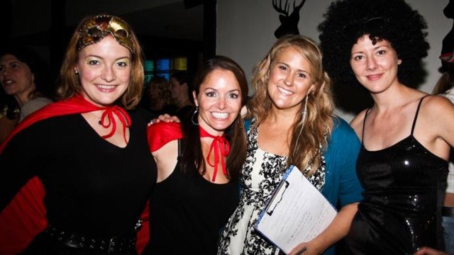 PHOTO: Jennifer Shipe with fundraiser supporters