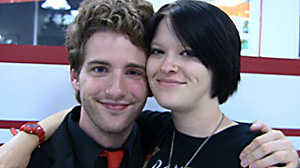 PHOTO Karen DuVall, 23, and her boyfriend, Dante Charlton, have decided to adopt rather than have a child of their own. DuVall has tacophobia and is afraid of giving birth.