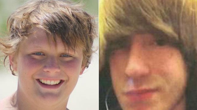 PHOTO: Skylar Marion (right), a 15-year old classmate of Kyle Wilkerson, who died in a hit and run accident, had his heart transplanted into Kyle (left).