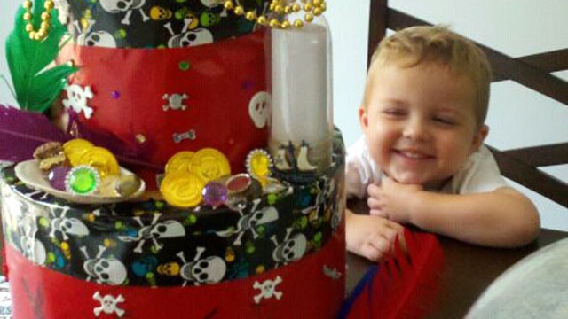 PHOTO: Three-year-old Landon Schultz can only eat seven foods because of a condition called FPIES.