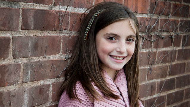 PHOTO: Madisyn DiNello, 11, of New Haven, Conn., uses an all-natural shampoo that her mother is convinced keeps her long hair lice-free.