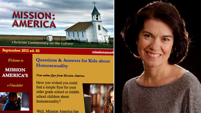 PHOTO: Mission: America was founded in 1995 by Linda Harvey.