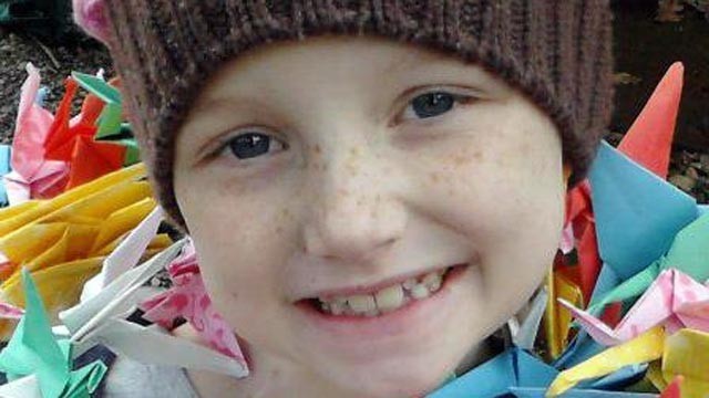PHOTO: Mykayla Comstock, 7, takes a gram of cannabis oil each day as part of her leukemia treatment.