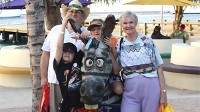 PHOTO Marilyn, 65, and Randy Nolen, 59, are pictured here with their two ten-year old sons, Travis Steven  and Ryan David, on vacation.