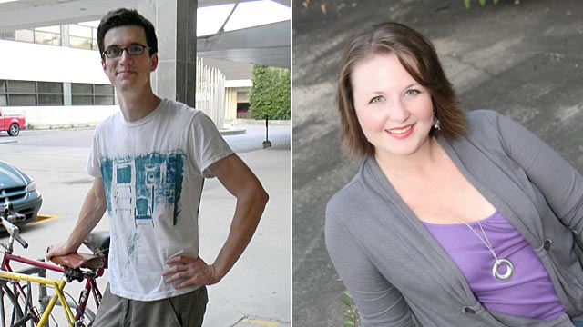 PHOTO: Eric Parrie, left, donated his kidney to Laura Cheaney in August 2011. The two met for the first time in January 2012.