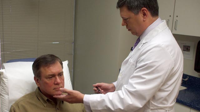 PHOTO Nationwide, the number of men seeking facelifts has increased 14 percent in the last year.