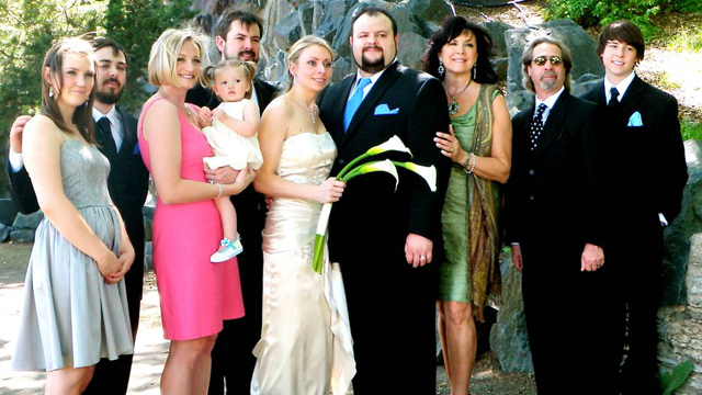 PHOTO: Patty Peterson, 56, is pictured here at the wedding of her son Isaac and his wife, Andrea.