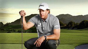 PHOTO Phil Mickelson on golf course