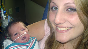 Kelly Barnes said her newborn baby was denied coverage because the insurance company told her the baby had a pre-existing condition. The insurance company later claimed it was all a coding error.