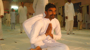 The prisons of Indias state of Madhya Pradesh offer special yoga classes to the incarcerated.