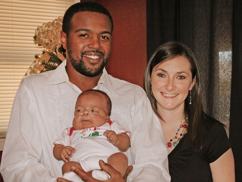 PHOTO: Heather and Casey Riley with their son, Casen, who died of hypertrophic cardiomyopathy at age 6 months.