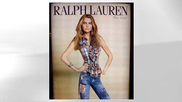 PHOTO: Photoshopped Ralph Lauren ad
