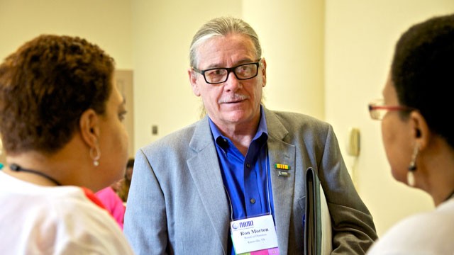 PHOTO: Ron Morton of Knoxville, Tenn., a Navy veteran who developed PTSD from his Vietnam service, supports awarding the Purple Heart to veterans with similar invisible wounds.