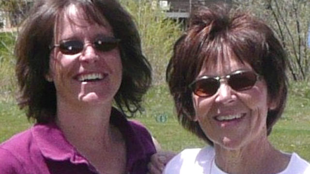PHOTO: Richardson (right) and daughter Carrie Rich had angioplasty to unblock their jugular veins.