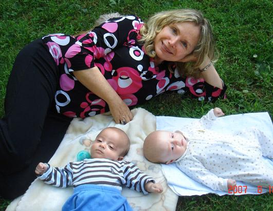 Frieda Birnbaum gave birth to twin boys when she was 60.