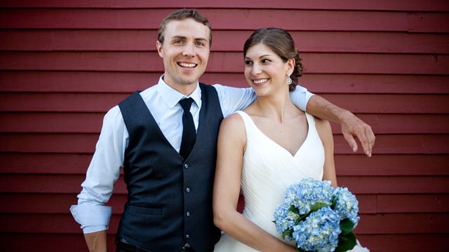 PHOTO: Julia Levine Rogers, 27, and Tom Rogers, 29, of Stowe, Vt., were married in August. Julia, like the majority of American women, decided to take her husband's surname.