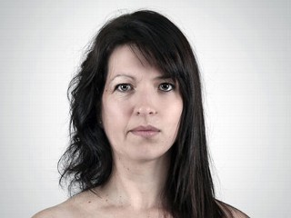 Split Portraits of Family Members