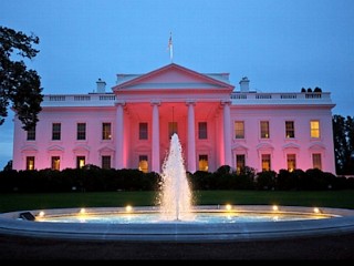 Photos: White House Turns Pink