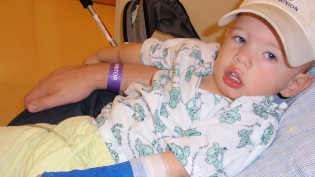 PHOTO: Will Martin, 3, is taking an experimental drug for Leigh's disease.