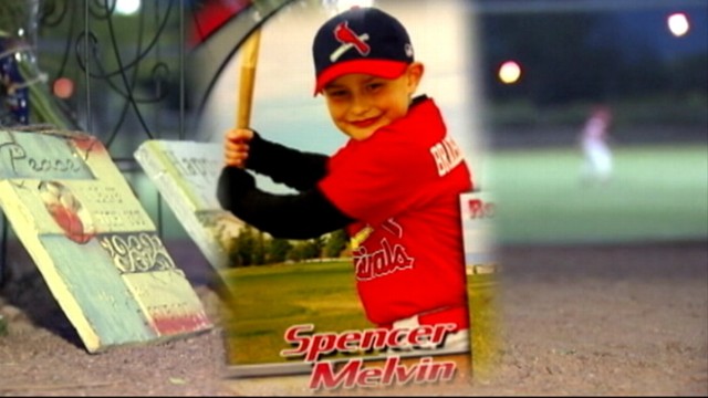 VIDEO: Spencer Melvin died before Little League game of an apparent heart condition.