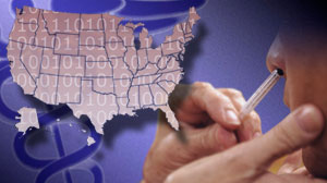 Photo: Best and worst states for swine flu info online