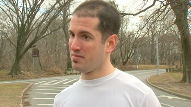 VIDEO: Bryan Steinhauer prepares for New York City half-marathon five years after attack left him comatose.