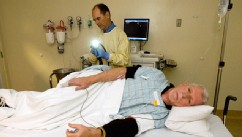 PHOTO: Colonoscopy exam