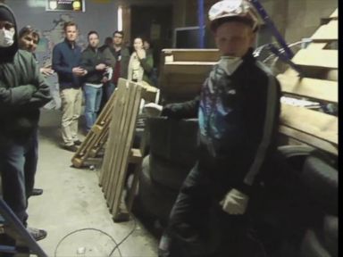 Watch: Inside the Fortress Where Pro-Russian Protesters Are Readying for a Fight