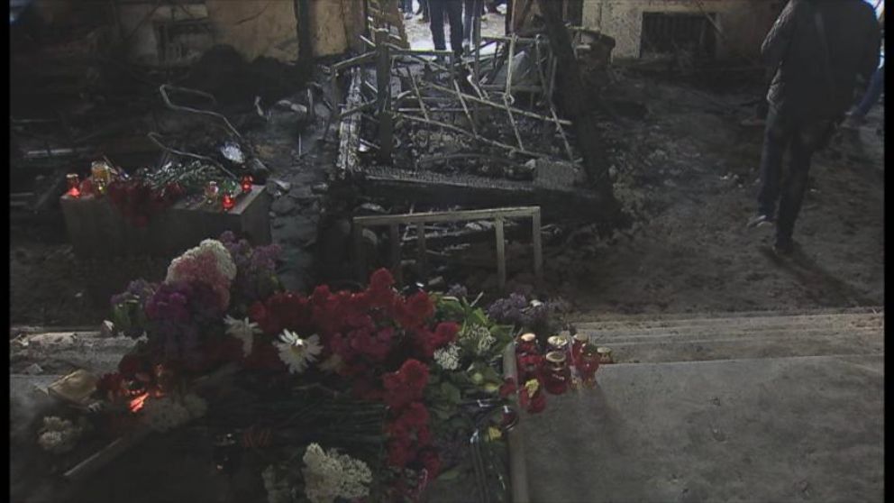 VIDEO: Inside the Aftermath of the Odessa, Ukraine, Fire