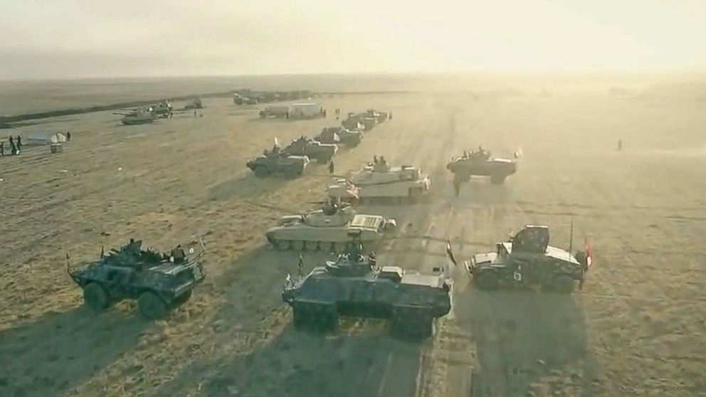 WATCH:  Drone Footage Captures Images of Iraqi Army Offensive to Liberate Mosul