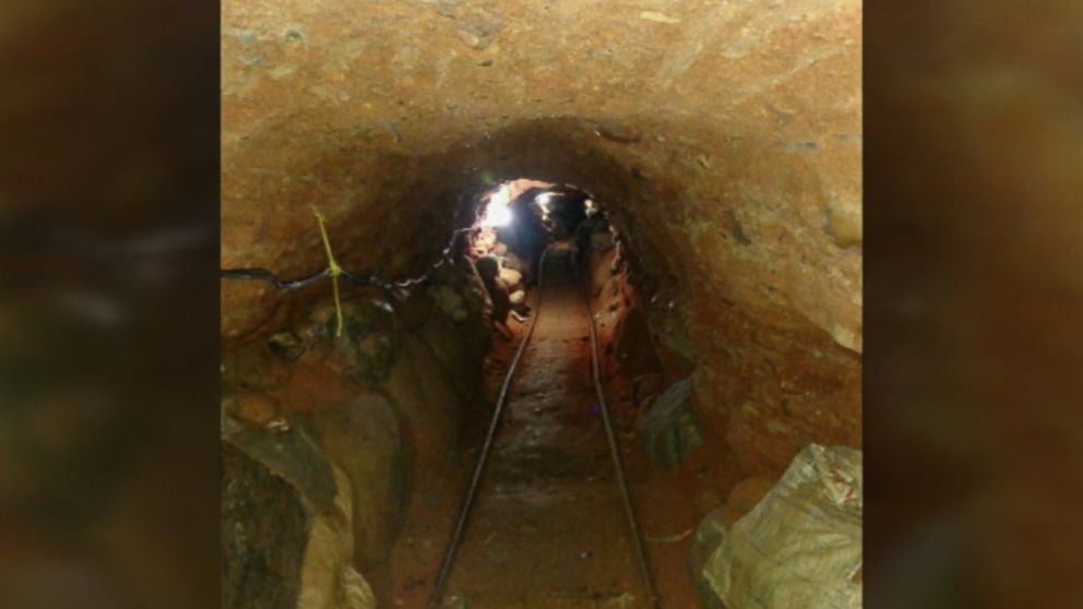 WATCH:  Mexican Police Find Border Tunnel