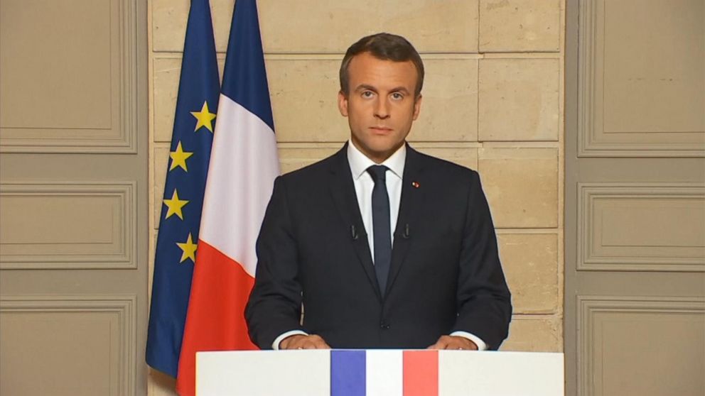 WATCH:  French president: 'Make our planet great again'